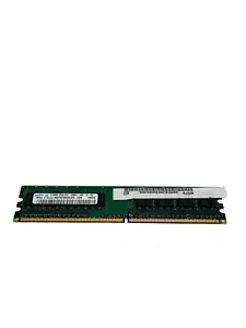 Samsung 512MB DDR2 RAM PC2-5300U-555-12-D3 667MHz CL5 1Rx8 M378T6553CZ3-CE6 - Picture 1 of 4