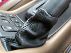 Handbrake Boot For LAND ROVER DISCOVERY I II 1995-2004 Leather Black Stitching