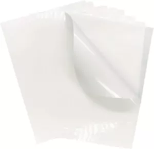 White Vinyl Glossy Self Adhesive A4 Sticker Paper/Label for Inkjet & laser - Picture 1 of 6