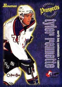 1997 Bowman CHL OPC Parallel #131 Tyler Rennette