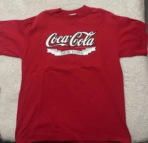 Authentic Vintage 1993 Coca Cola New York T Shirt Size Large - Picture 1 of 3