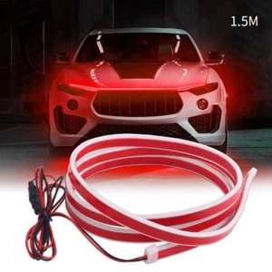 Car Hood Light Strip, 59 Inches Flexible Exterior Red LED Strip Lights for Cars - Picture 1 of 11