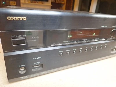 Onkyo TX SR607 7.2 Channel Works Great - Image 1 of 4