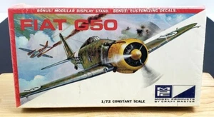 MPC Fiat G50 Scala 1:72 Modellino Aereo Kit Espositore Speciale Incluso Sigillato - Foto 1 di 6