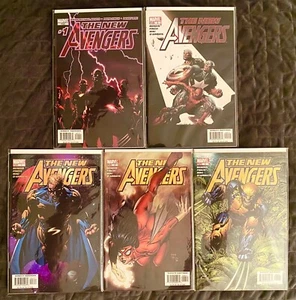 MARVEL - The New Avengers - #1-5 - PSR - Direct Edition - w/ Bag & Boards - Picture 1 of 6