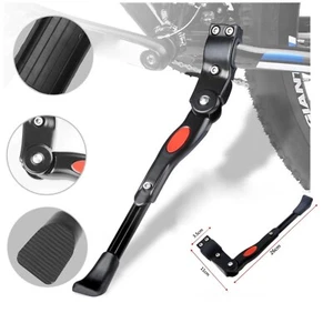 CAVALLETTO BICI RESISTENTE LEGA ALLUMINIO REGOLABILE CAVALLETTO LATERALE BICI - Foto 1 di 5