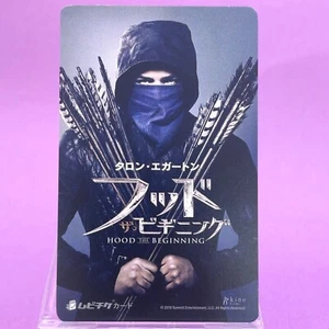 Robin Hood 2018 Taron Egerton Otto Bathurst Movie Ticket Card Collectable 9779 - Picture 1 of 6