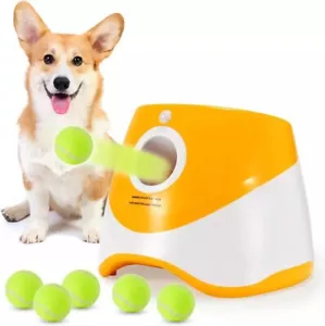 Lanzador Automático de Bolas para Perros Pequeños, Lanzador de Bolas USB Recargable - Imagen 1 de 6