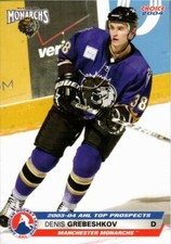 Denis Grebeshkov 2003-04 AHL Top Prospects Manchester Monarchs