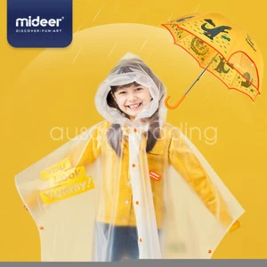 MiDeer Kids Umbrella 3+ Years / Kids Raincoat 4-6 Years You Look Yummy Dinosaur - Picture 1 of 18