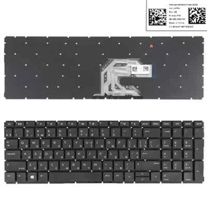 RU Laptop Keyboard for HP Probook 450 G6 455 G6 450R G6 Black without Frame - Picture 1 of 5