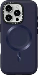 CASETiFY Force iPhone 16 Pro Case Slim 3X Military Grade Magsafe Navy BoxF - Picture 1 of 5