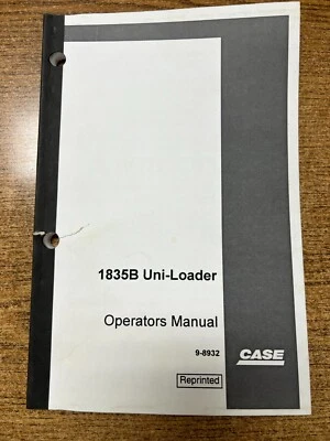 Case 1825B Uni-Loader Operators Manual Bur 9-8932 - Image 1 of 2