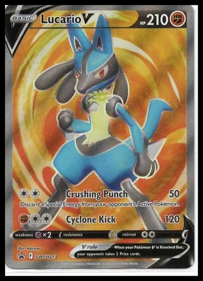 SWSH: Sword & Shield Promo Cards #SWSH213 Lucario V Pokemon TCG - Image 1 of 2