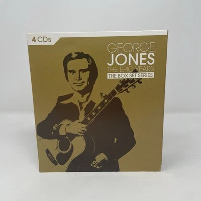 George Jones - The Box Series - The Epic Years (4 CD Set, 2013) Compilation HTF Foto 1 de 4