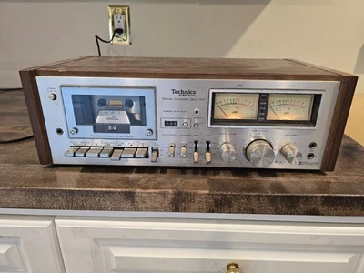 Reproductor de casete estéreo vintage Technics Rs-631 Japón cubierta de cinta (desconocido) Foto 1 de 4