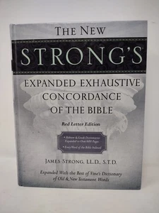 The New Strong's Expanded Exhaustive Concordance of the Bible Red Letter 2010 - Picture 1 of 4