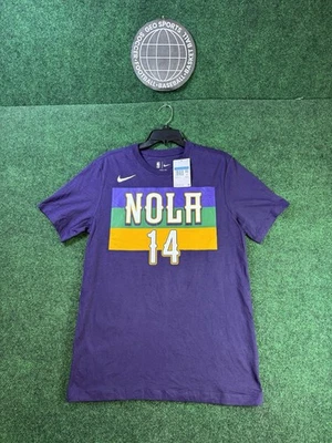 Men's New Orleans Pelicans Brandon Ingram Nike City Edition T-Shirt Sz M DEFECT - Image 1 of 4
