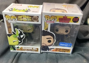 (2) Funko Pop! Vinyl: Captain Boomerang#1117 & Madame Hel Both NIB - Picture 1 of 7