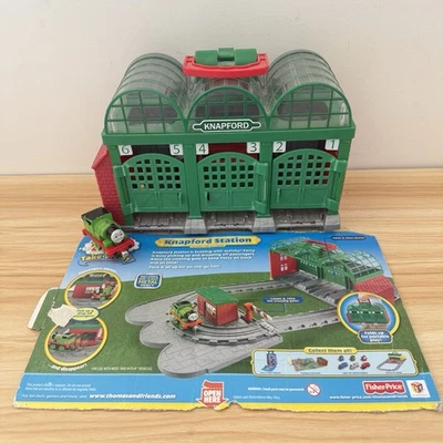 Thomas & Friends Knapford Station Take N Play Train Track Juego Plegable Foto 1 de 4