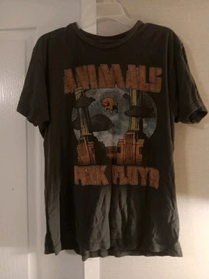 Pink Floyd Unisex Distressed Purple Animals Graphic T-Shirt Men's Size M/L - image 1 of 4