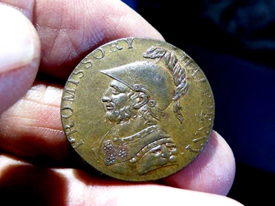 AU/UNC KAPPYS GH166 1794 PROMISSORY PRO BONO SHIP HALF PENNY CONDOR TOKEN K1 - Image 1 of 2