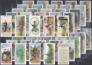 PLAYERS-FULL SET- CYCLING 1939 (UK SERIES A 50 CARDS) EXCELLENT - Picture 1 of 4