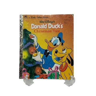 Disney’s Donald Duck’s Christmas Tree 1991 Vintage Little Golden Book - Image 1 of 4
