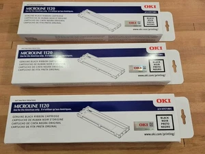 OKIDATA 43571801 Ml1120 Black Print Ribbon - Picture 1 of 3