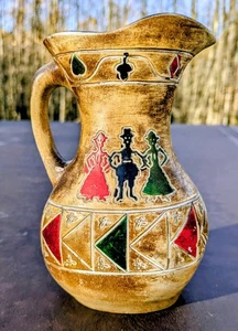 Rustikale Spielkarte Anzüge Martini Steinzeug Krug Krug Herz Club Diamant Spaten - Bild 1 von 24