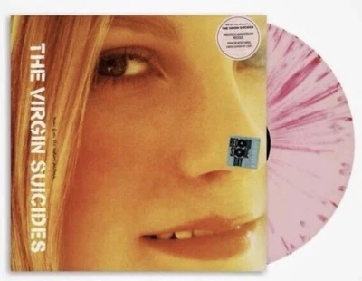 The Virgin Suicides Soundtrack Pink Splatter LP Record Store Day RARE NEW - Image 1 of 3