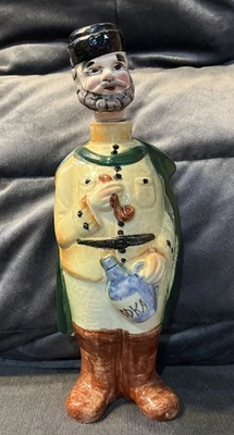 Vintage Vodka Decanter, Arnart Ceramic Russian Man 11.5” 1950’s - Image 1 of 4