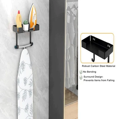 Bügelbrett Hanger Wandmontage Wäscherei Kohlenstoffstahl Eisen Bügelbrett H TOS - Bild 1 von 4