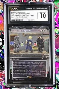 MTG - Secret Lair - Fallout | Council's Judgement Foil 1635 | CGC 10 - Bild 1 von 1