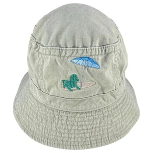 Beach Bucket Hat Sun Protection Pool Surf Outdoors Cap Brown Khaki Size L/XL - Picture 1 of 7