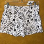 INC International Concepts Hibiscus Floral Pull On Shorts Size 4