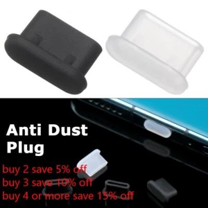 Silikon Stopper Typ C Ladegerät Hafen For Samsung Galaxy S22 Huawei Xiaomi - Zdjęcie 1 z 14