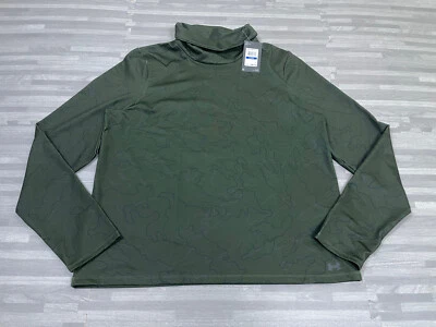 Camisa Under Armour ColdWeather cuello embudo camuflada verde para mujer XL 1375832 LS $80 Foto 1 de 4