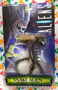 Aliens Snake Alien '96 Flat Packaging HTF Vintage Kenner MOC Excellent Card - Picture 1 of 8