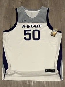 Nike Dri-Fit Unisex Kansas State Wildcats Basketball Jersey - #50 - Size M - Picture 1 of 2