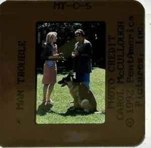 Original MAN TROUBLE 35mm Film Slide - Jack Nicholson - FREE US SHIPPING! - Picture 1 of 1