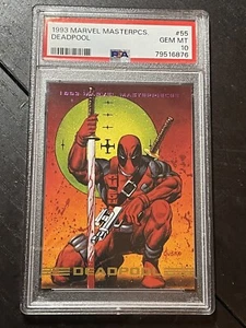 1993 Marvel Masterpcs. Deadpool #55 PSA 10 GEM MT Pop 121 - Picture 1 of 3