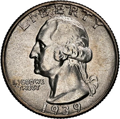 1939-S 25C MS66+ NGC CAC DDO FS-101 Variety Doubled Die Plus Gem Photo Vision - Image 1 of 4