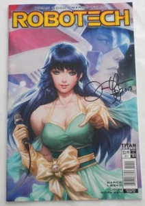 SDCC 2017 Tommy Yune SIGNED ROBOTECH #1 Cover A - Picture 1 of 3