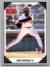 1991 Leaf #499 Dave Winfield California Angels Baseball Card