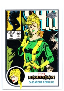 2022 Upper Deck Marvel Beginnings Vol 1 #126  Cassandra Romulus