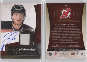 2010 Upper Deck The Cup Gold Rainbow /16 Jacob Josefson RPA Rookie Patch Auto RC