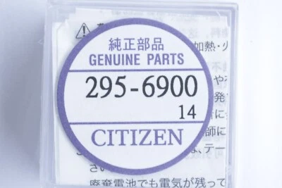 Citizen 295-6900 Accumulatore Capacitor E210 E310 E600 E610 E650 E670 E690 - Imagen 1 de 2