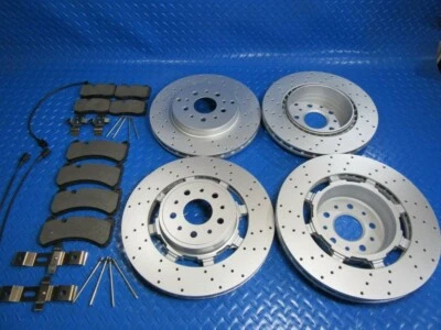 Maserati GranTurismo Gt front rear brake pads rotors PREMIUM QUALITY #6742 - Image 1 of 4