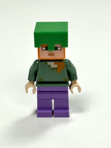 Lego Minecraft Alex With Helmet Minifigure min089 - Picture 1 of 1